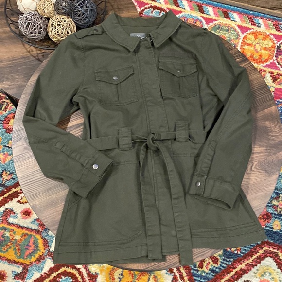 Market & Spruce Jackets & Blazers - MARKET & SPRUCE Bambi Belted Cargo Jacket